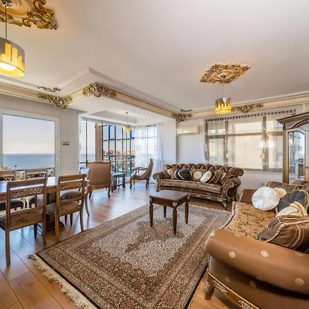 Lovely Flat With Sea View Near In Muratpasa Apartment *